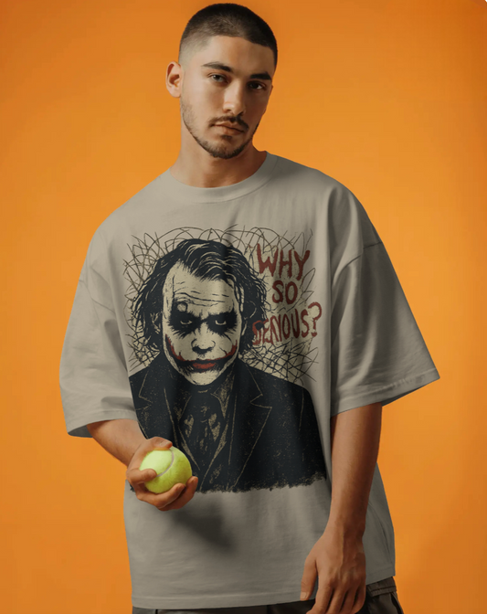 Joker Mania: Why So Serious? Oversized Tee