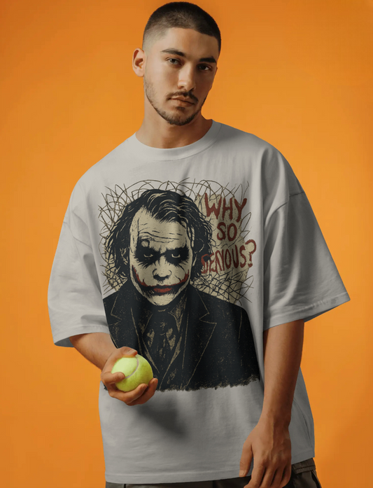 Joker Mania: Why So Serious? Oversized Tee