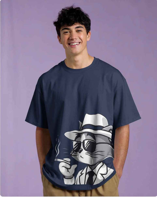 The Purr-fect Don - Cool Cat Mafia Tee for Cat Lovers