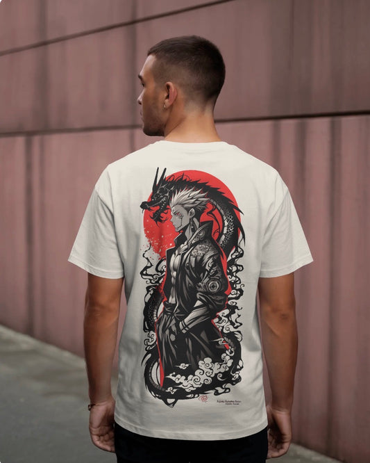 “Cursed Alliance” — Jujutsu-Inspired Oversized Tee