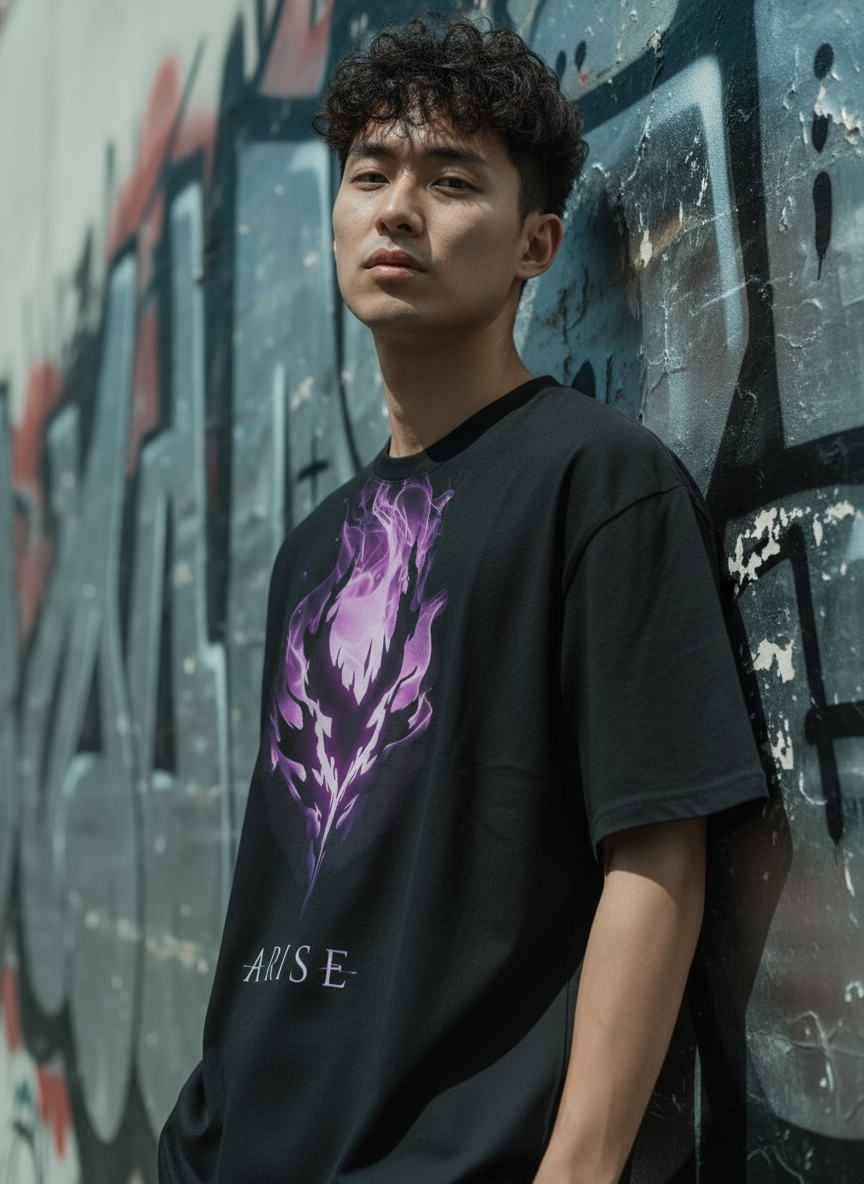 ARISE – Oversized Graphic Tee - UrbanLoom Apparel