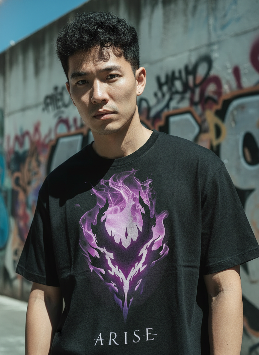 ARISE – Oversized Graphic Tee - UrbanLoom Apparel