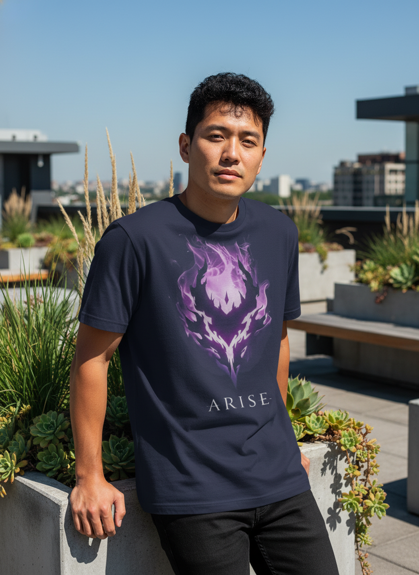 ARISE – Oversized Graphic Tee - UrbanLoom Apparel